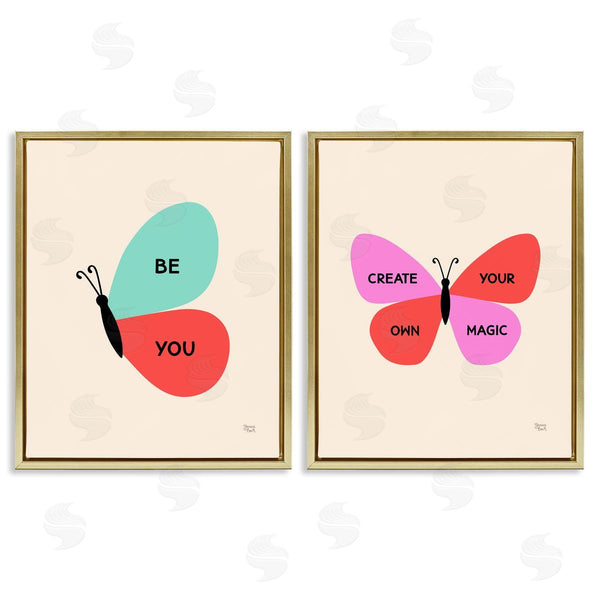 Stupell Industries Jessica Beck | Inspiring Butterfly Sentiments
