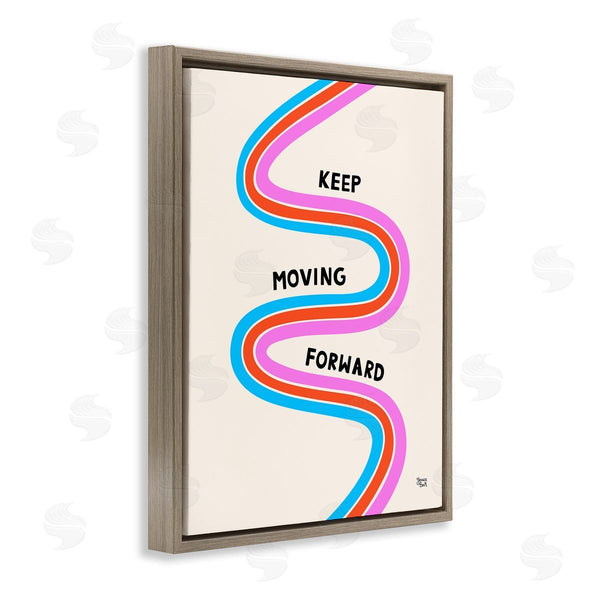 Stupell Industries Jessica Beck | Keep Moving Forward