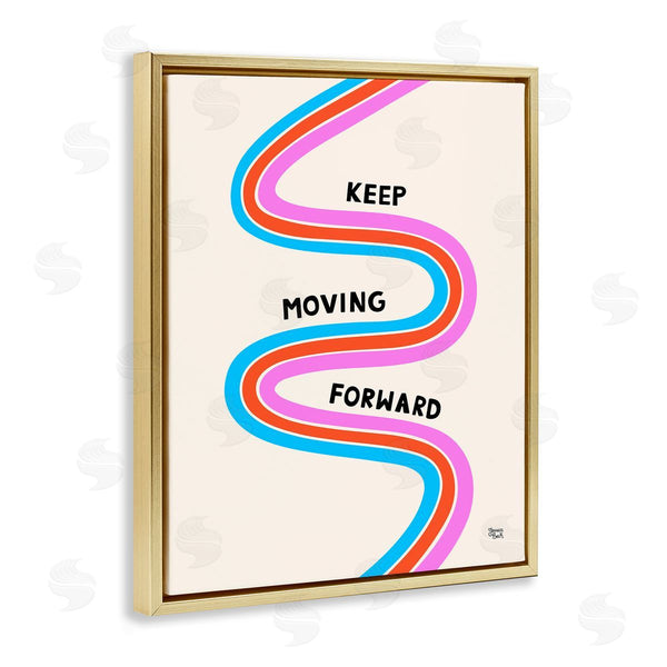 Stupell Industries Jessica Beck | Keep Moving Forward