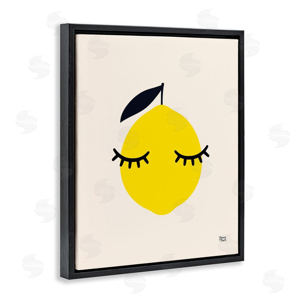 Stupell Industries Jessica Beck | Lemon With Eyelashes