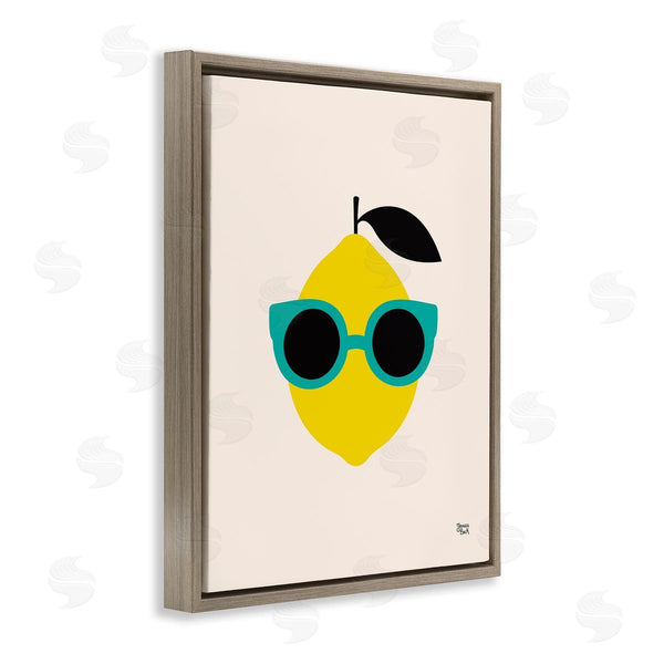 Stupell Industries Jessica Beck | Lemon With Sunglasses