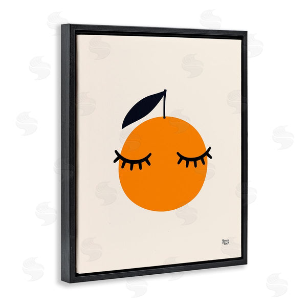 Stupell Industries Jessica Beck | Orange With Eyelashes