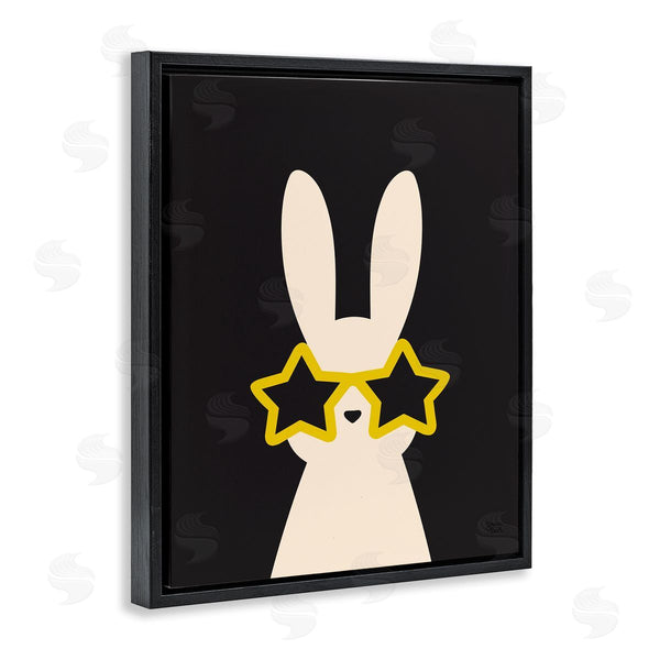 Stupell Industries Jessica Beck | Rabbit With Star Glasses