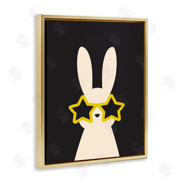 Stupell Industries Jessica Beck | Rabbit With Star Glasses