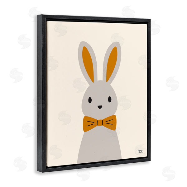 Stupell Industries Jessica Beck | Simple Rabbit With Bowtie