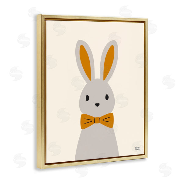 Stupell Industries Jessica Beck | Simple Rabbit With Bowtie