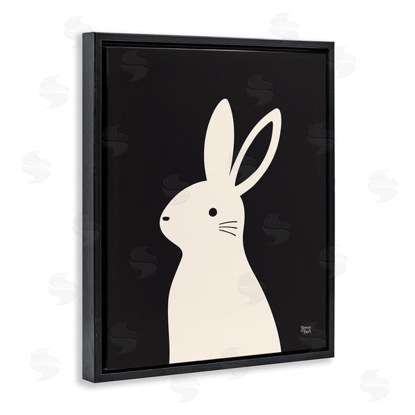 Stupell Industries Jessica Beck | Simple White Bunny Wall Art