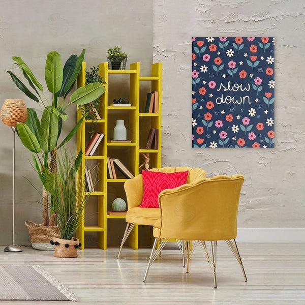 Stupell Industries Jessica Beck | Slow Down On Bright Florals