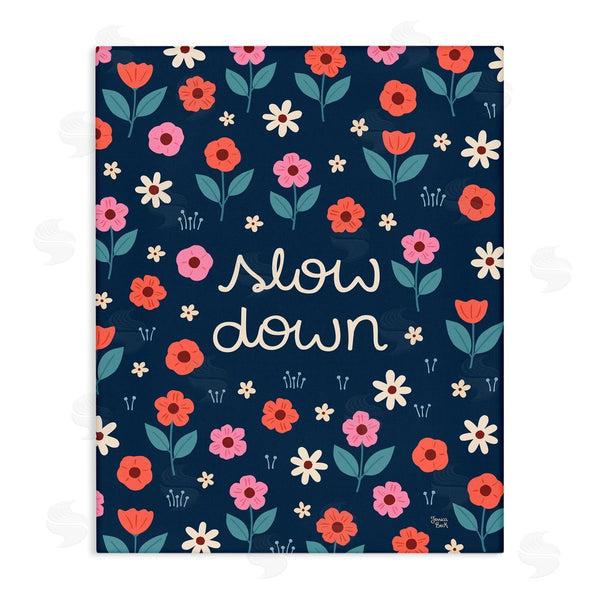 stupell industries Jessica Beck | Slow Down on Bright Florals