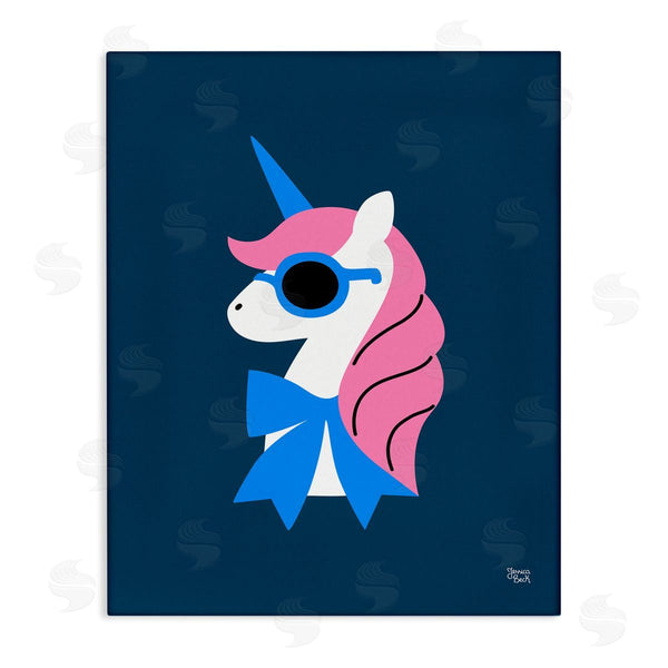 stupell industries Jessica Beck | Stylish Unicorn in Sunglasses