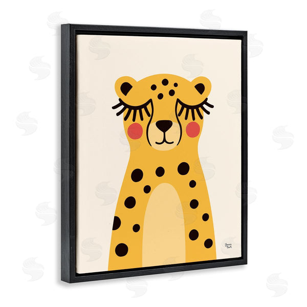 Stupell Industries Jessica Beck | Yellow Cheetah Smile