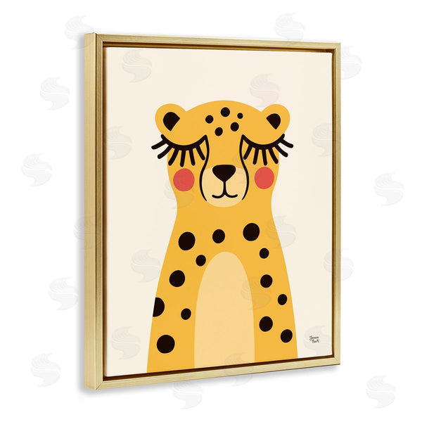 Stupell Industries Jessica Beck | Yellow Cheetah Smile