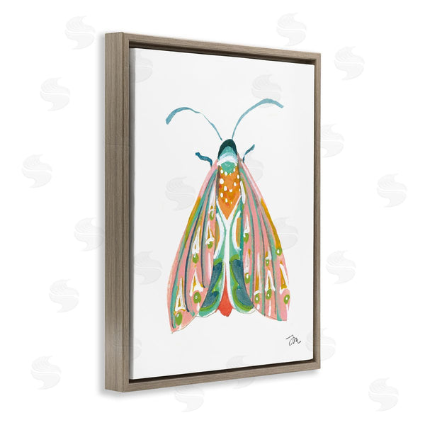 Stupell Industries Jessica Mingo | Delicate Insect On White