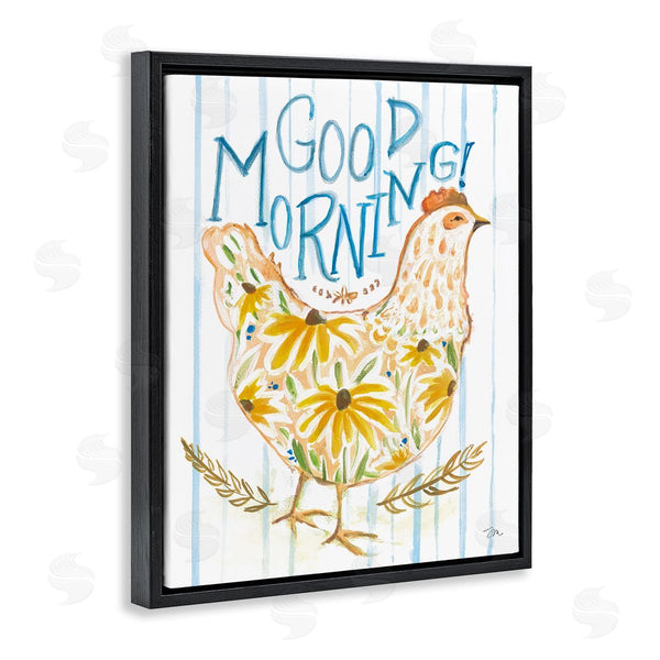 Stupell Industries Jessica Mingo | Good Morning Farmhouse Hen