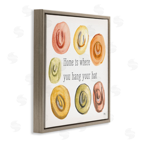 Stupell Industries Jessica Mingo | Hang Your Hat Phrase