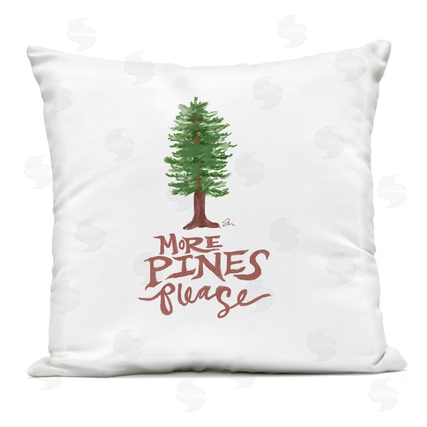 Stupell Industries Jessica Mingo | More Pines Please Illustration Printed Throw Pillow