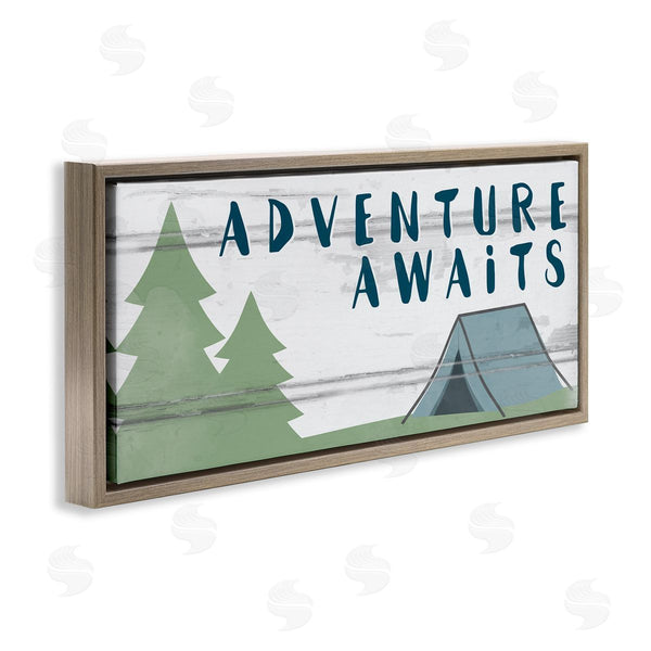 Stupell Industries Jessica Mundo | Adventure Awaits Camping Scene