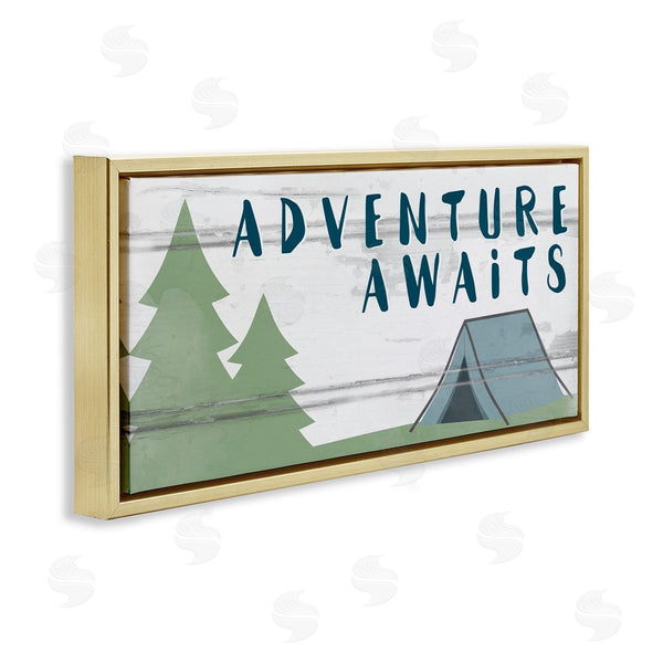 Stupell Industries Jessica Mundo | Adventure Awaits Camping Scene