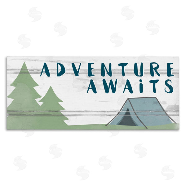 stupell industries Jessica Mundo | Adventure Awaits Camping Scene