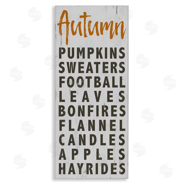 stupell industries Jessica Mundo | Autumn Favorites Charming Distressed Design