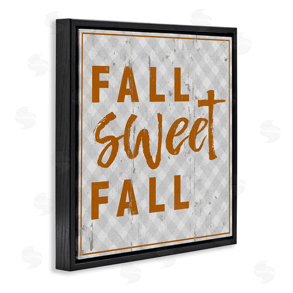 Stupell Industries Jessica Mundo | Fall Sweet Fall Distressed Orange Text