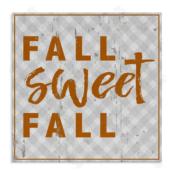 stupell industries Jessica Mundo | Fall Sweet Fall Distressed Orange Text