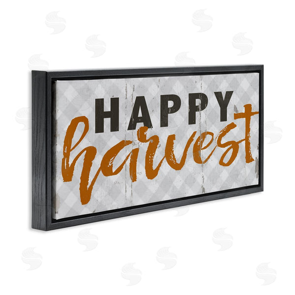 Stupell Industries Jessica Mundo | Happy Harvest Distressed Autumn Plaid