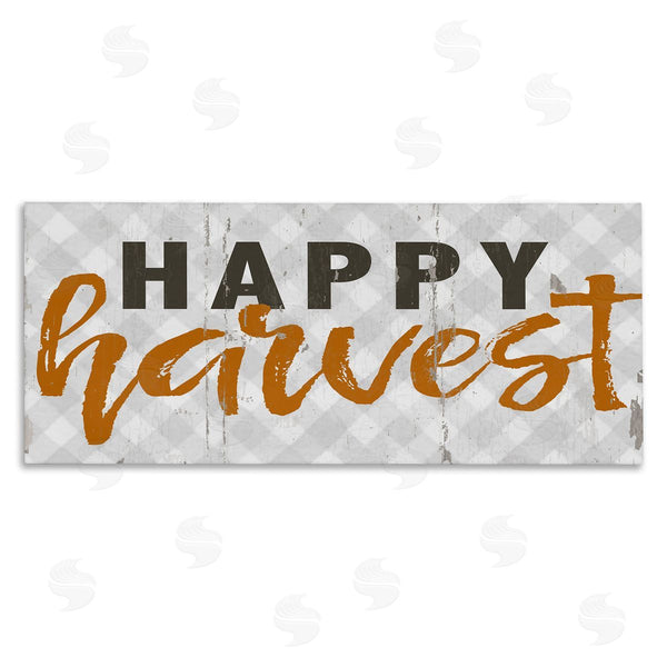 stupell industries Jessica Mundo | Happy Harvest Distressed Autumn Plaid
