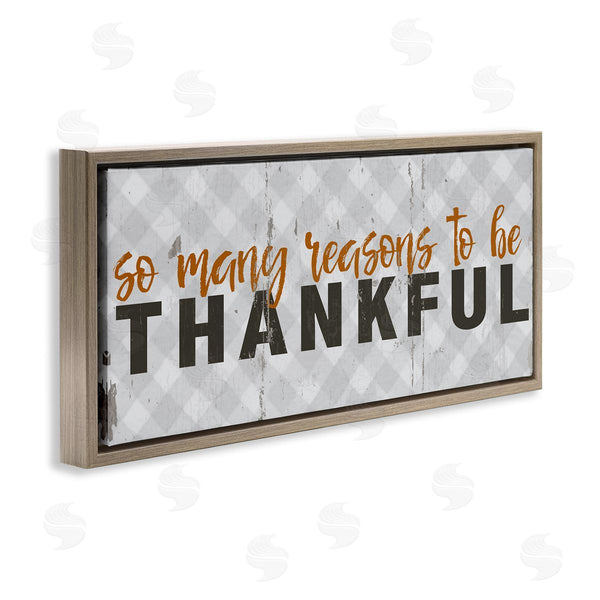 Stupell Industries Jessica Mundo | Reasons To Be Thankful Autumn Charm