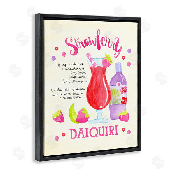 Stupell Industries Jessica Weifle | Strawberry Daiquiri Recipe