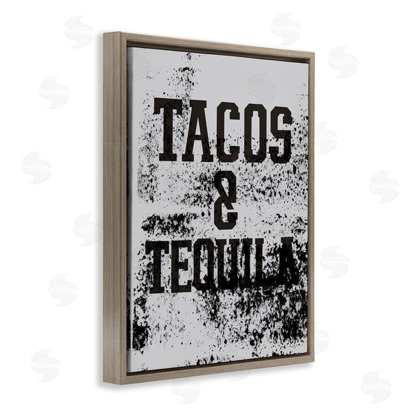 Stupell Industries Jessica Weifle | Tacos & Tequila With Splatter