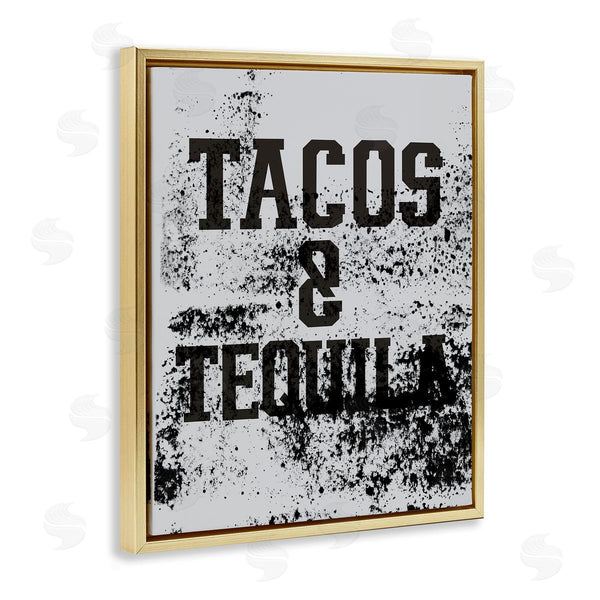 Stupell Industries Jessica Weifle | Tacos & Tequila With Splatter