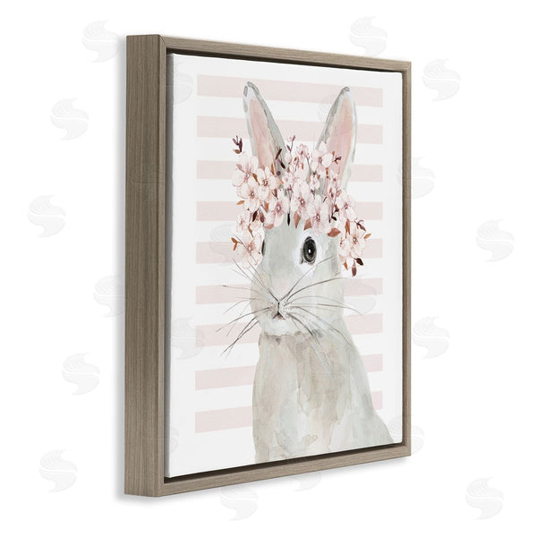Stupell Industries Jessie Perry | Cherry Blossom Bunny Wall Art