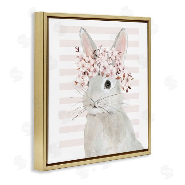 Stupell Industries Jessie Perry | Cherry Blossom Bunny Wall Art