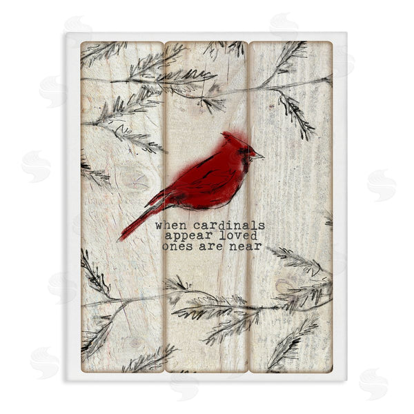 stupell industries Jetty Home LLC | Cardinals Appear Loved Ones Near Phrase Wall Art