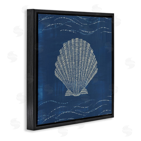 Stupell Industries Jetty Home LLC | Clam Shell On Blue