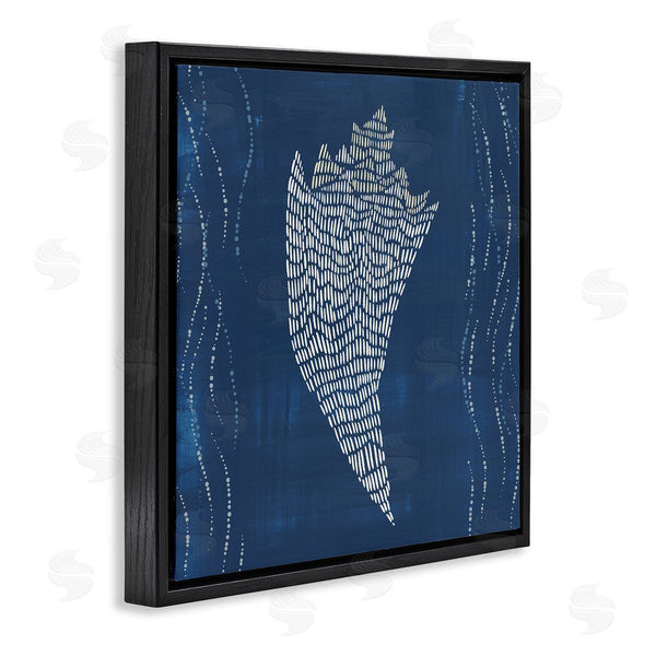 Stupell Industries Jetty Home LLC | Conch Shell On Blue