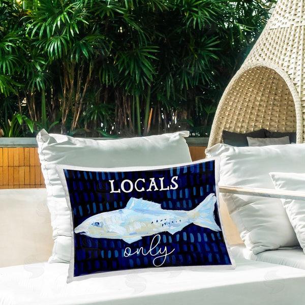 Stupell Industries Jetty Home LLC | Locals Only With Fish
