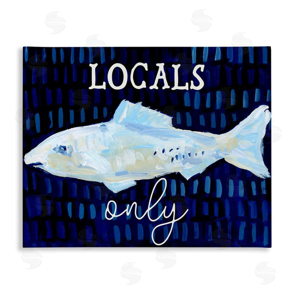 stupell industries Jetty Home LLC | Locals Only with Fish