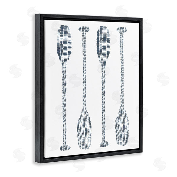 Stupell Industries Jetty Home LLC | Minimal Boat Oars