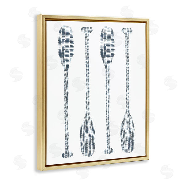 Stupell Industries Jetty Home LLC | Minimal Boat Oars