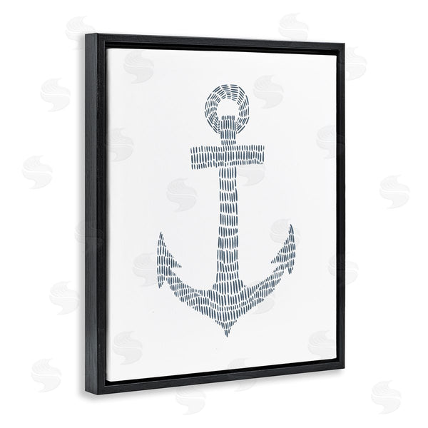 Stupell Industries Jetty Home LLC | Minimal Nautical Anchor