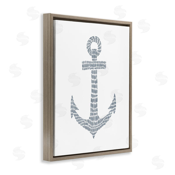 Stupell Industries Jetty Home LLC | Minimal Nautical Anchor