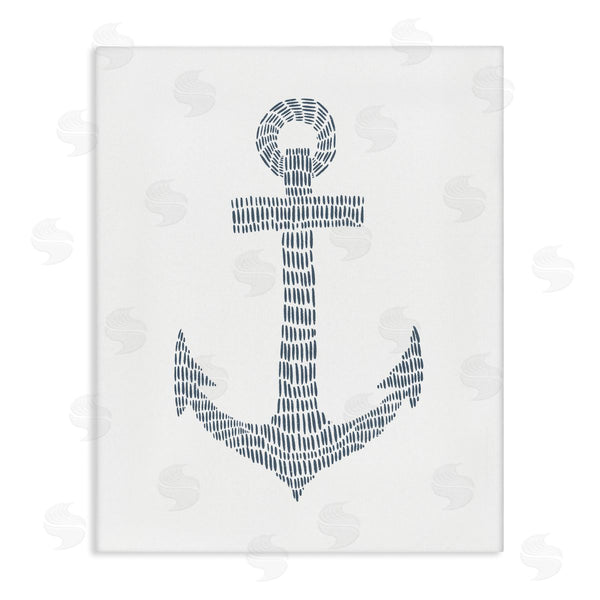 stupell industries Jetty Home LLC | Minimal Nautical Anchor