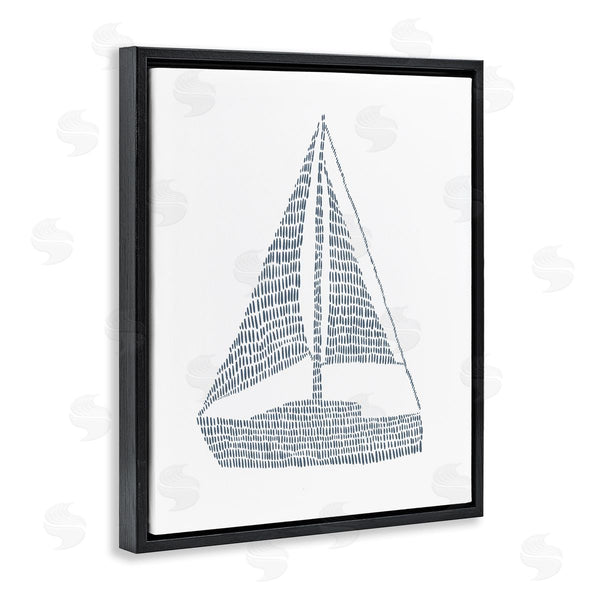 Stupell Industries Jetty Home LLC | Minimal Sail Boat