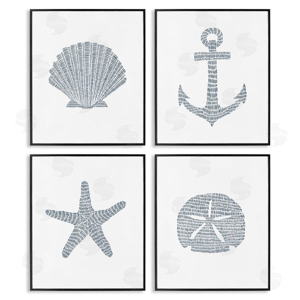 Stupell Industries Jetty Home LLC | Minimal Shells & Anchor Wall Art