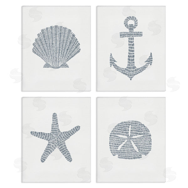 stupell industries Jetty Home LLC | Minimal Shells & Anchor Wall Art