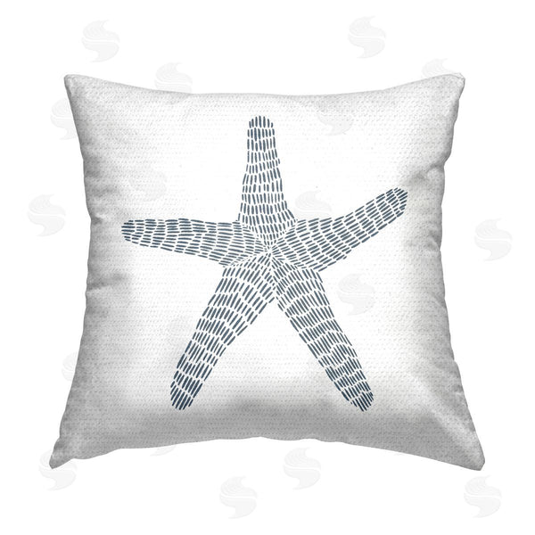 Stupell Industries Jetty Home LLC | Minimal Starfish On White Printed Throw Pillow