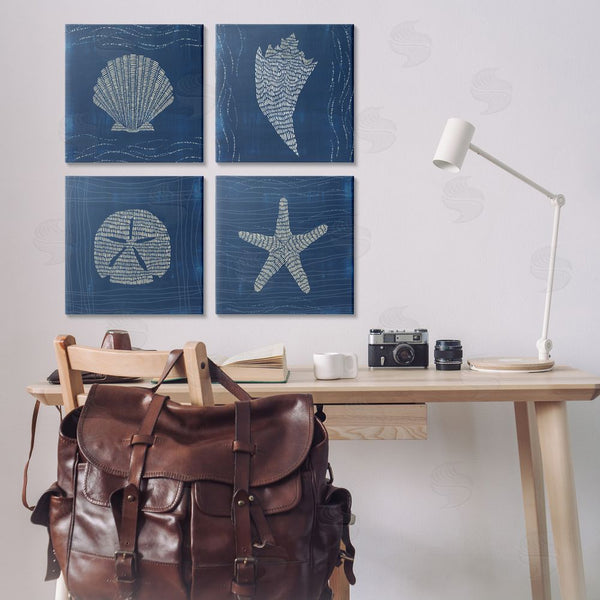 Stupell Industries Jetty Home LLC | Patterned Sea Life Portraits Wall Art
