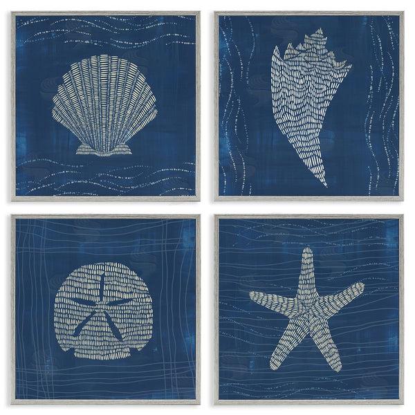 Stupell Industries Jetty Home LLC | Patterned Sea Life Portraits Wall Art